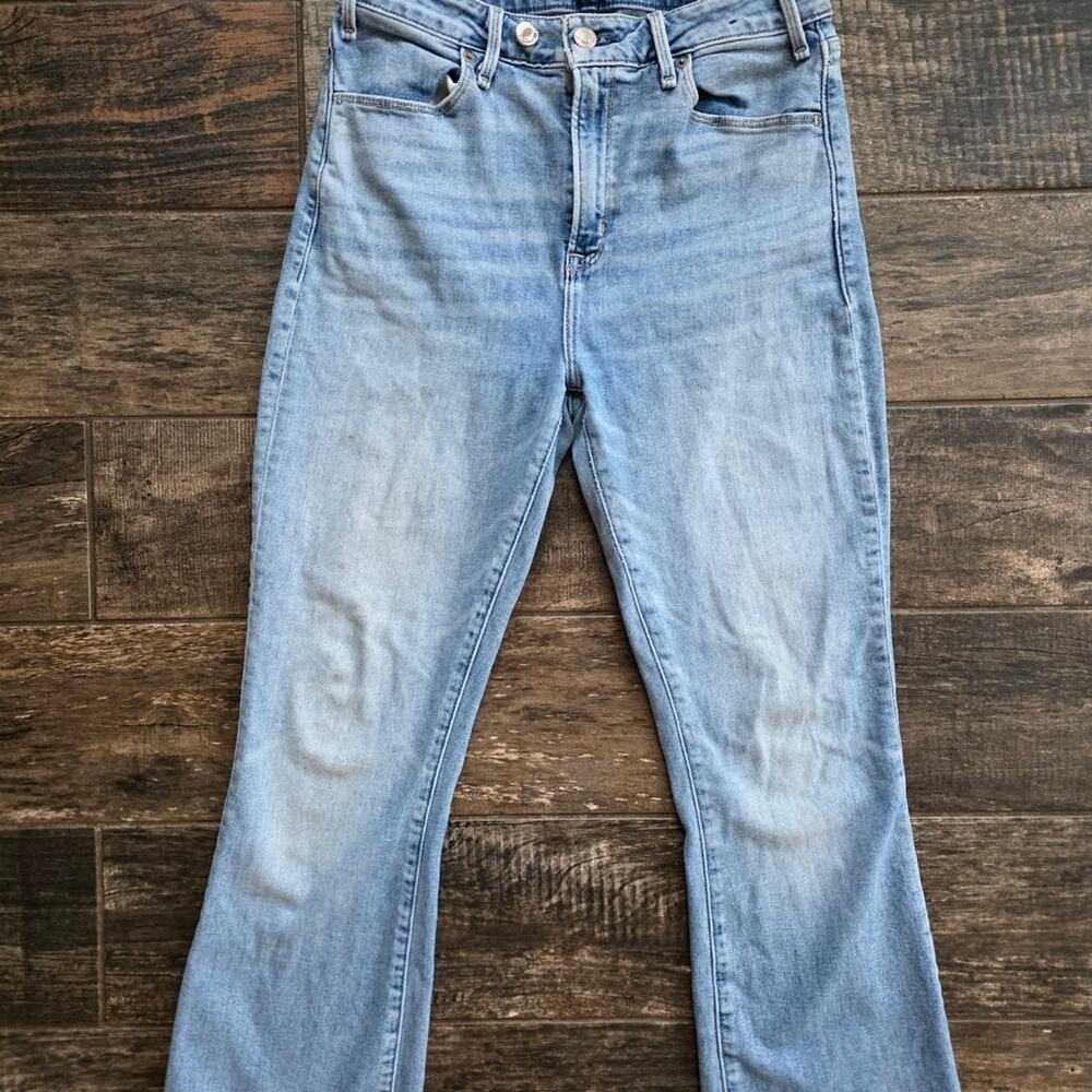 #581 Abercrombie & Fitch Jeans Simone High Rise Ankle Flare 27/4